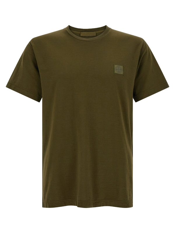 Badge Stone Island Ghost T Shirt Verde