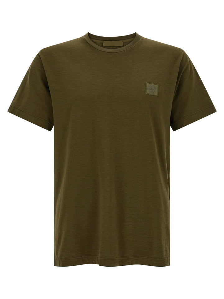 Stone Island Badge Stone Island Ghost T shirt - Verde | dbc7b2a2e4d22279c773deca7d32a6e748d112e6