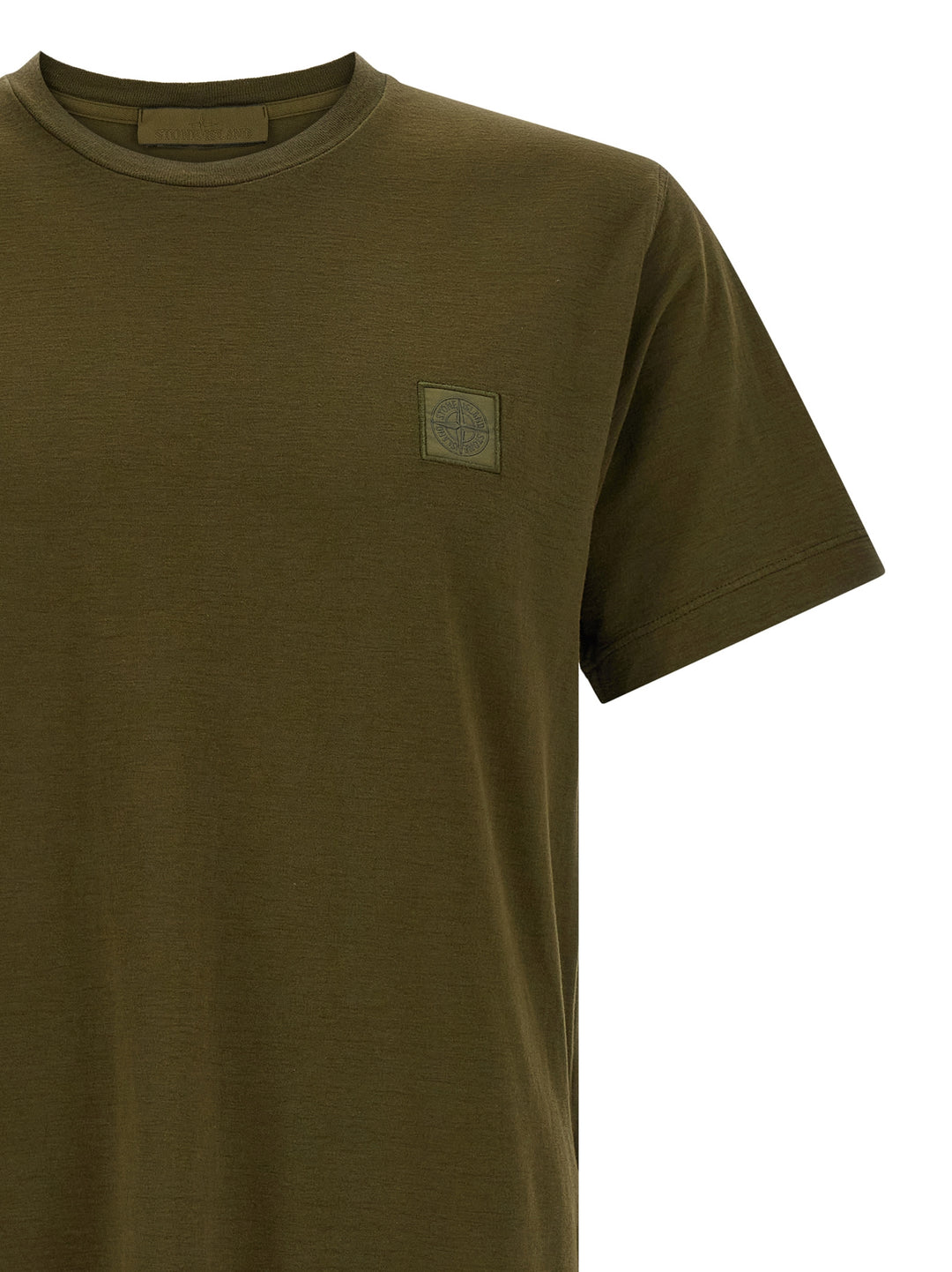 Stone Island Badge Stone Island Ghost T shirt - Verde | 21cdcfe7e44353f73291af38761b1072eda43754