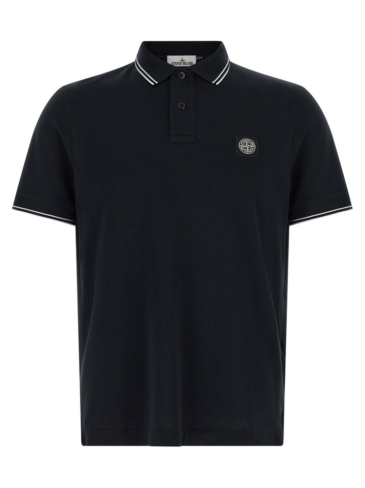 Stone Island 2200010 Polo - Blu | 7ee4223dfb2116818701c12a1b246d6f3705d1a8