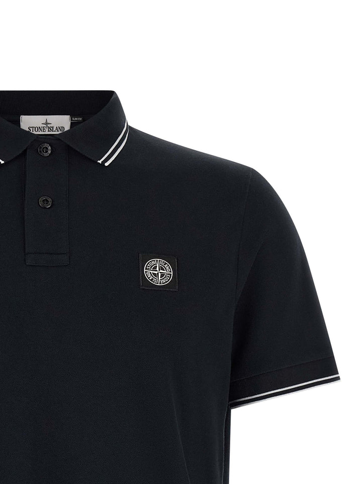 Stone Island 2200010 Polo - Blu | 7feebdc76d3b018b26f2d10d709a7b2b74956d64