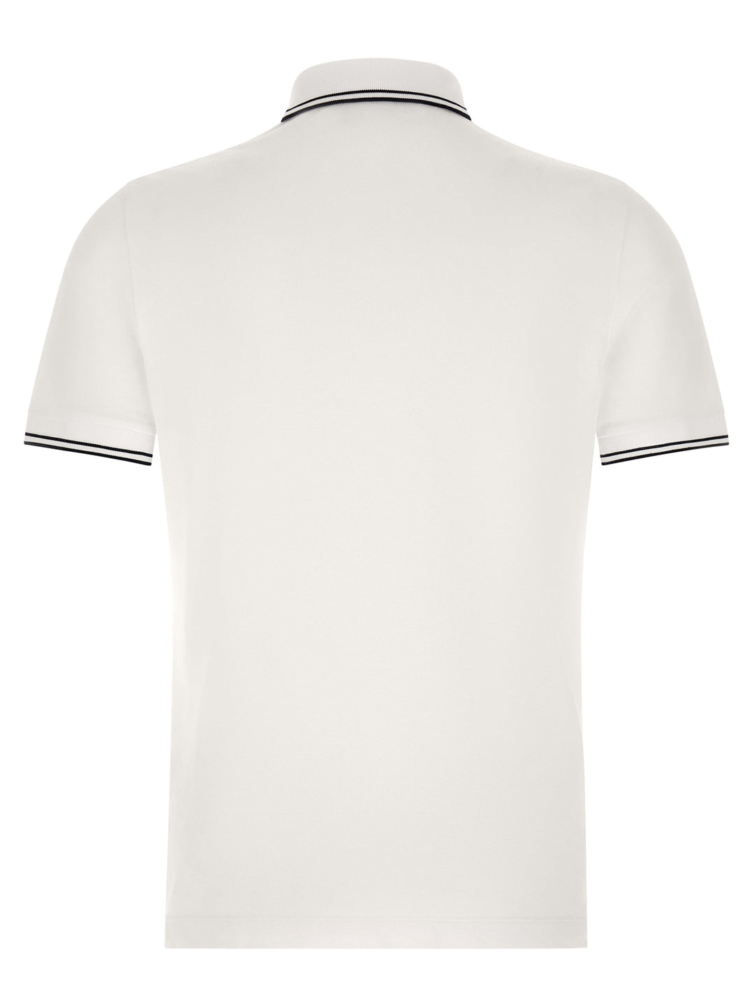 Stone Island 2200010 Polo - Bianco/Nero | f994b5e30b5d23c9aa05d76b6c442c95737e63e4