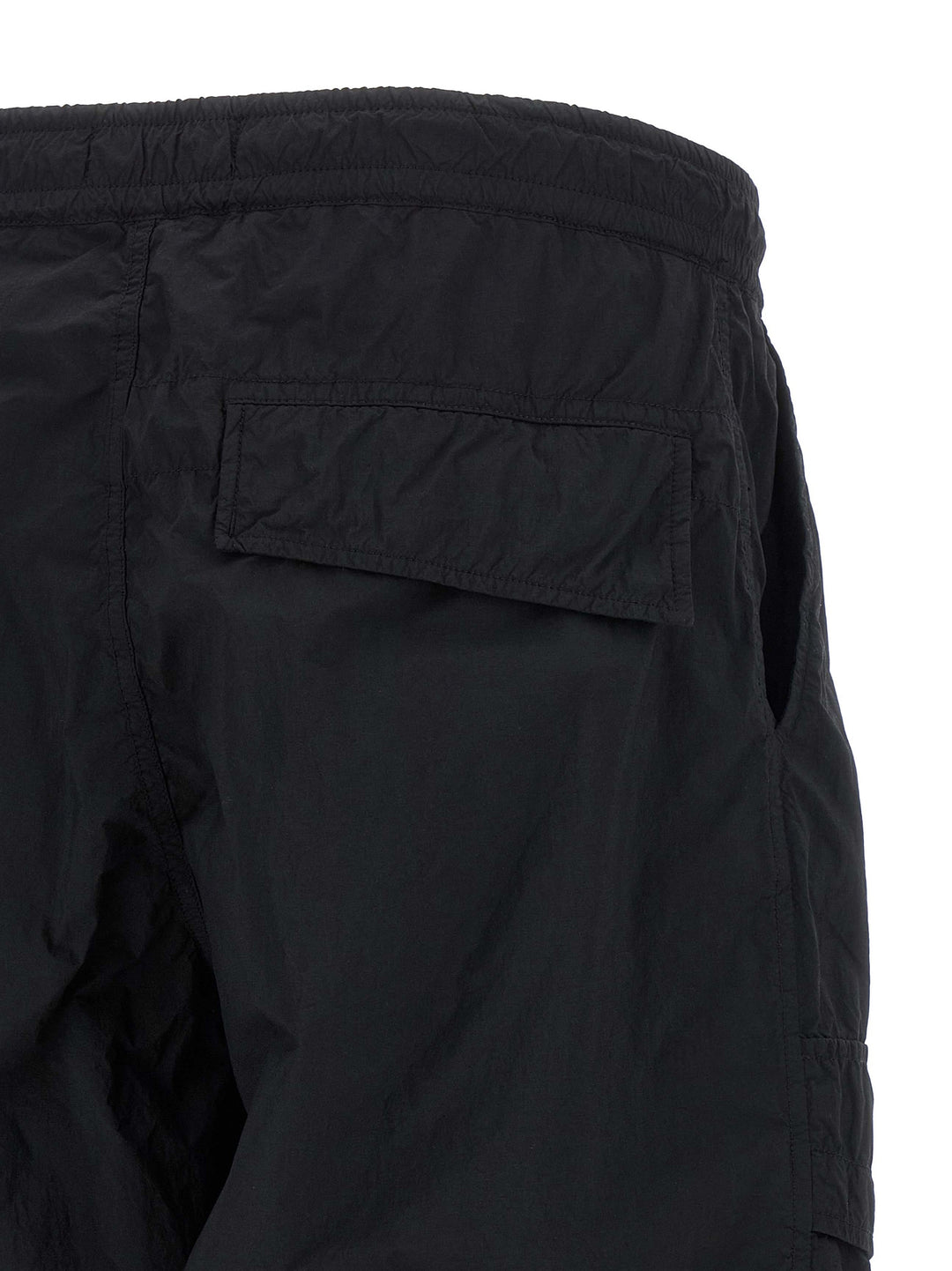 Stone Island Badge Stone Island Ghost Pantaloni - Nero | 065ab660fce224b815cbaa4d8ff8effc8f2fec19