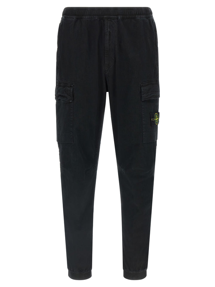 Stone Island 3100033 Pantaloni - Nero | f021702cf74023cf7809d77ee9807bdd5b9cd174