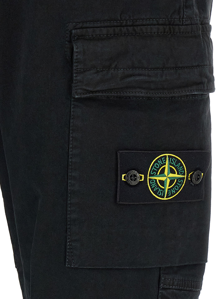 Stone Island 3100033 Pantaloni - Nero | 98f49b2e6ce4351f2c5e876cfaf2996d51f11f04