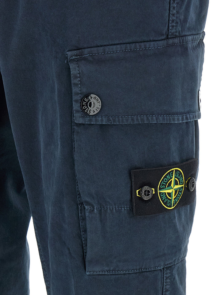 Stone Island 3100034 Pantaloni - Blu | 458f45670577a574ff0889b5f29e71a28cc4bf47
