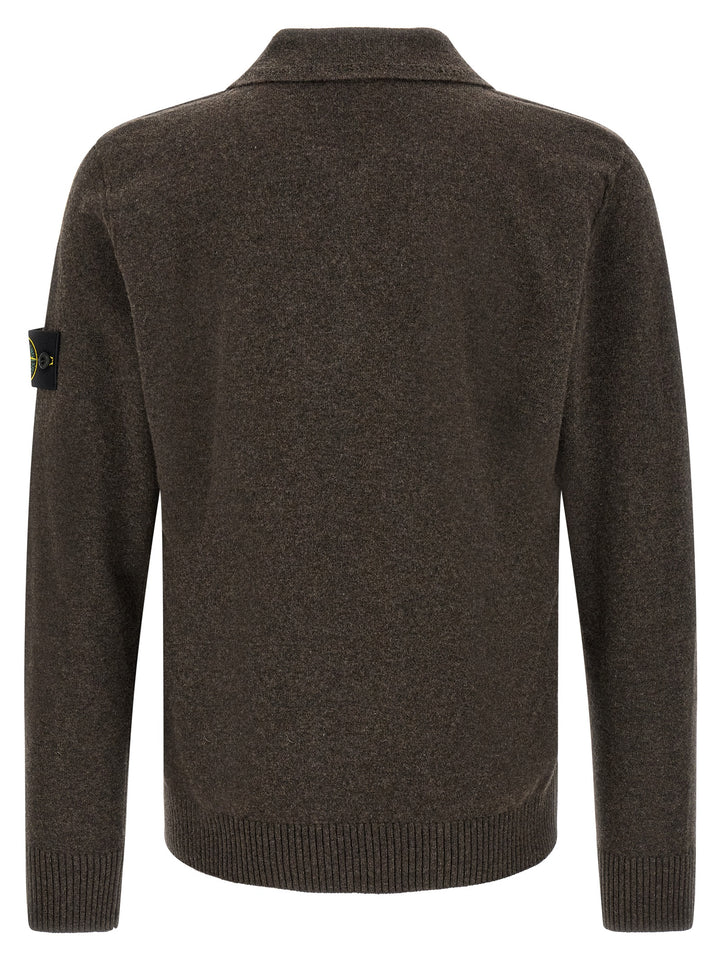 Stone Island Badge Stone Island Polo - Marrone | 02d06ad9c4c2eefa44cb36ea7808d155e135d031