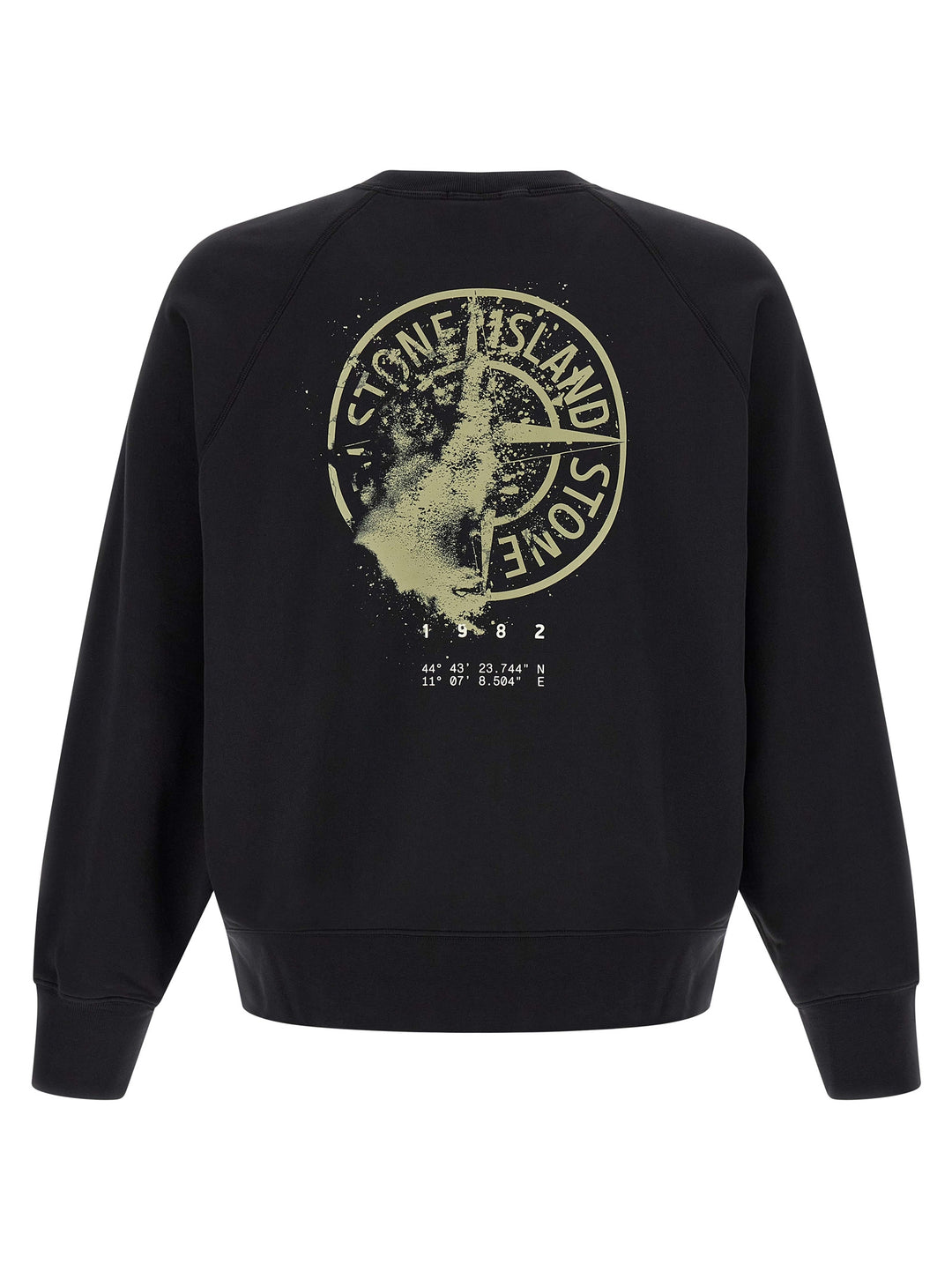 Stone Island Print Felpe - Nero | 7853151d19642637ce4d41ed159dc06289e03613