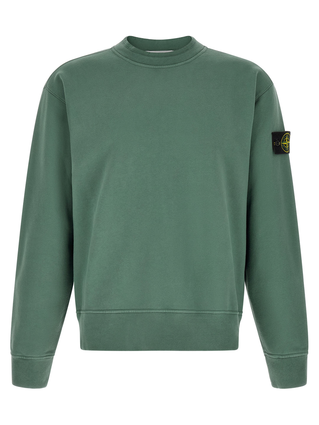 Stone Island Crewneck Felpe - Verde | 12653b0157b2149d396ca62785b3f7f716b80ffe