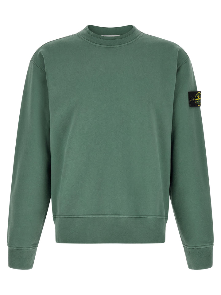 Stone Island Crewneck Felpe - Verde | 12653b0157b2149d396ca62785b3f7f716b80ffe