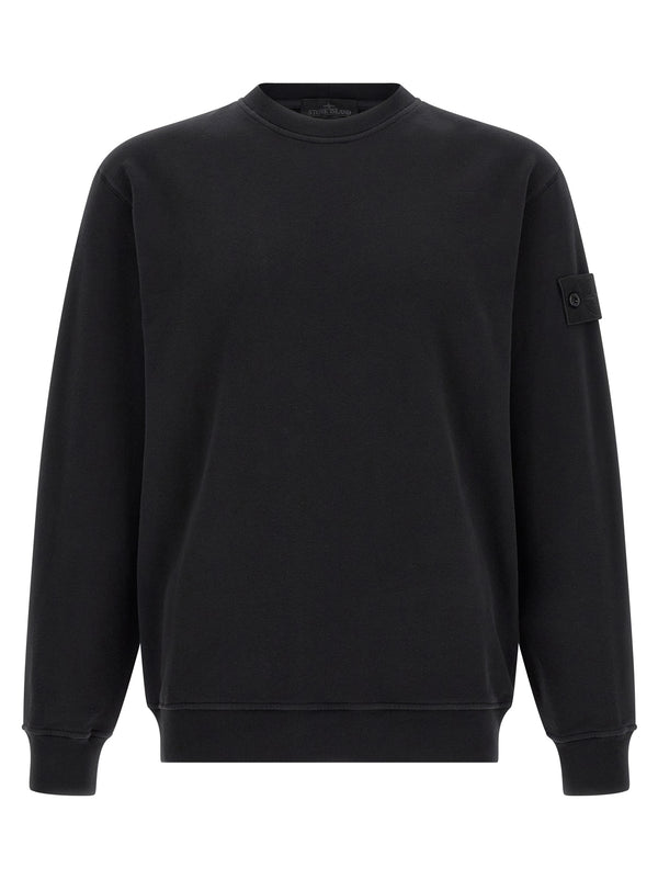 Badge Stone Island Ghost Felpe Nero