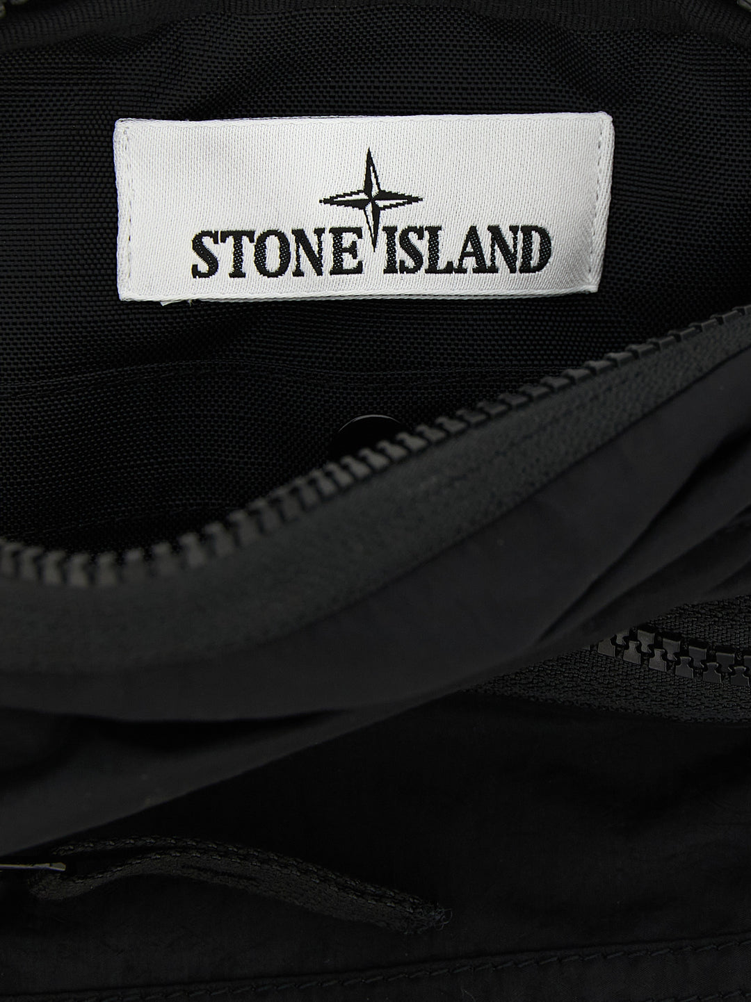 Stone Island 9200015 Borse a Tracolla - Nero | 662da5cf11d3caa8428dfab2305c29ad5fb91510