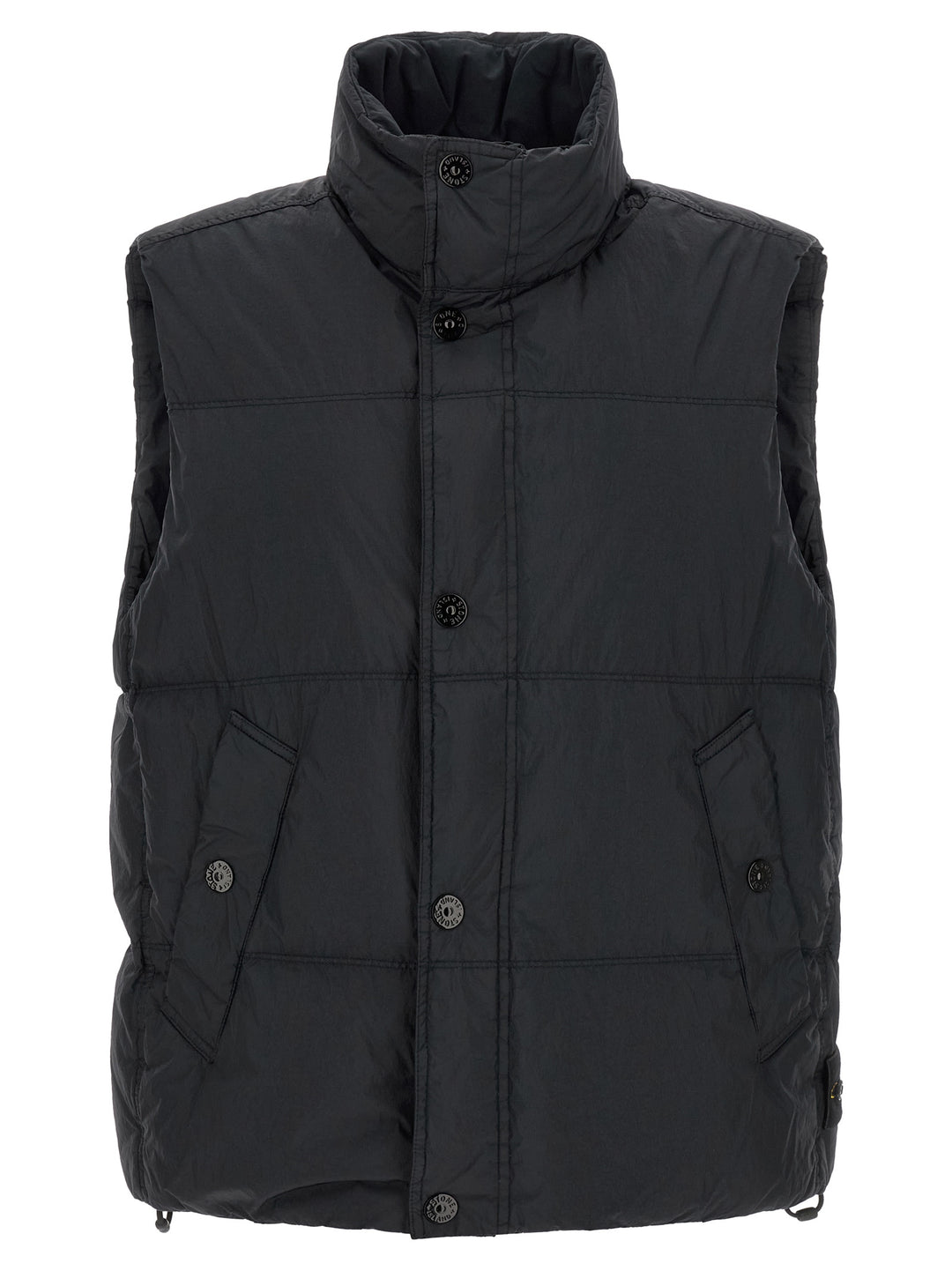Stone Island G100010 Gilet - Blu | 64b31b8a8b0c3d43c1e239c0d8171e8d81808d3b