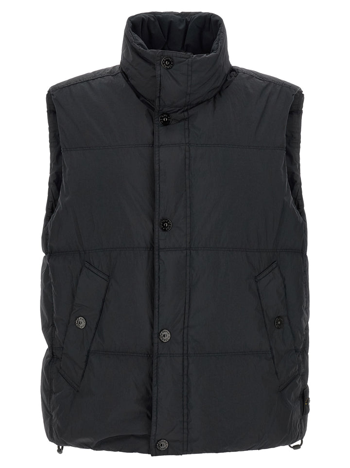 Stone Island G100010 Gilet - Blu | 64b31b8a8b0c3d43c1e239c0d8171e8d81808d3b