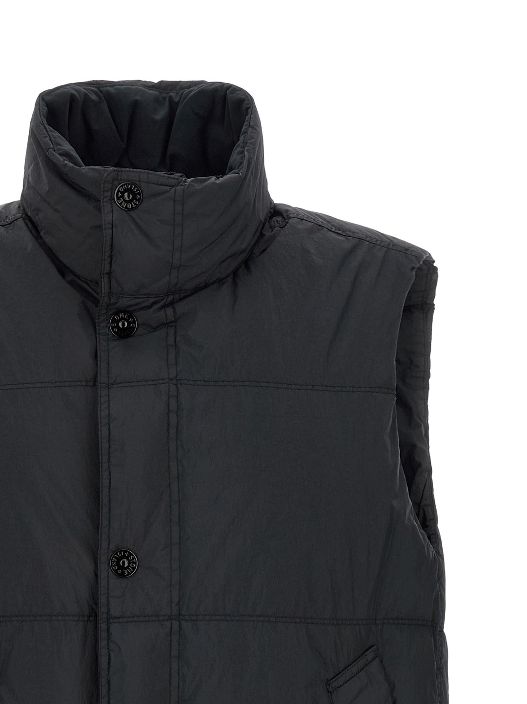 Stone Island G100010 Gilet - Blu | d99cab4f25b19bd0b23312a99ad95e6dcb9b933a