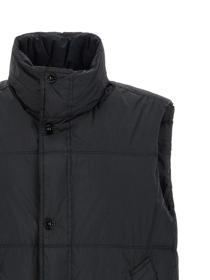Stone Island G100010 Gilet - Blu | d99cab4f25b19bd0b23312a99ad95e6dcb9b933a
