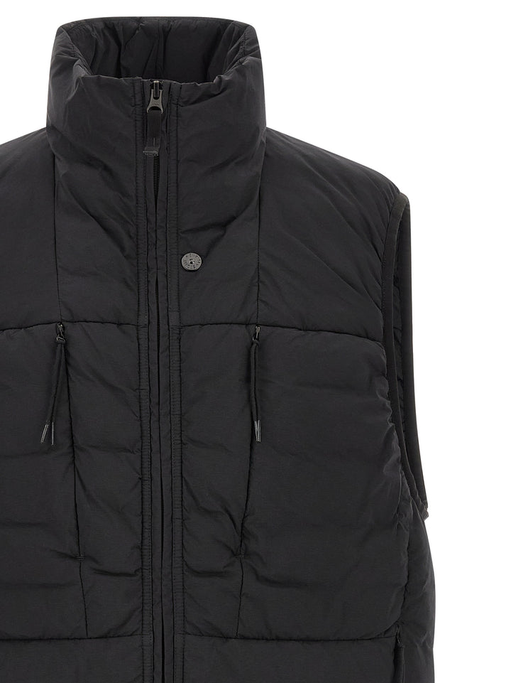 Stone Island G100011 Gilet - Nero | c51c90483ae5d75986ffdcd6018ab908804931f5