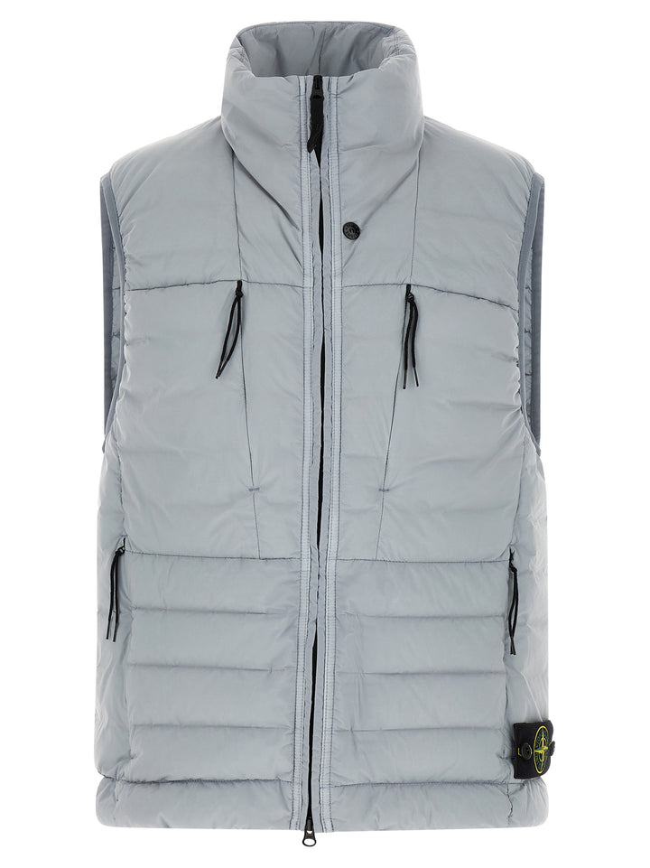 Stone Island G100011 Gilet - Grigio | 5ee6070ef84e0b347e6a9c34da8265ab34a74187