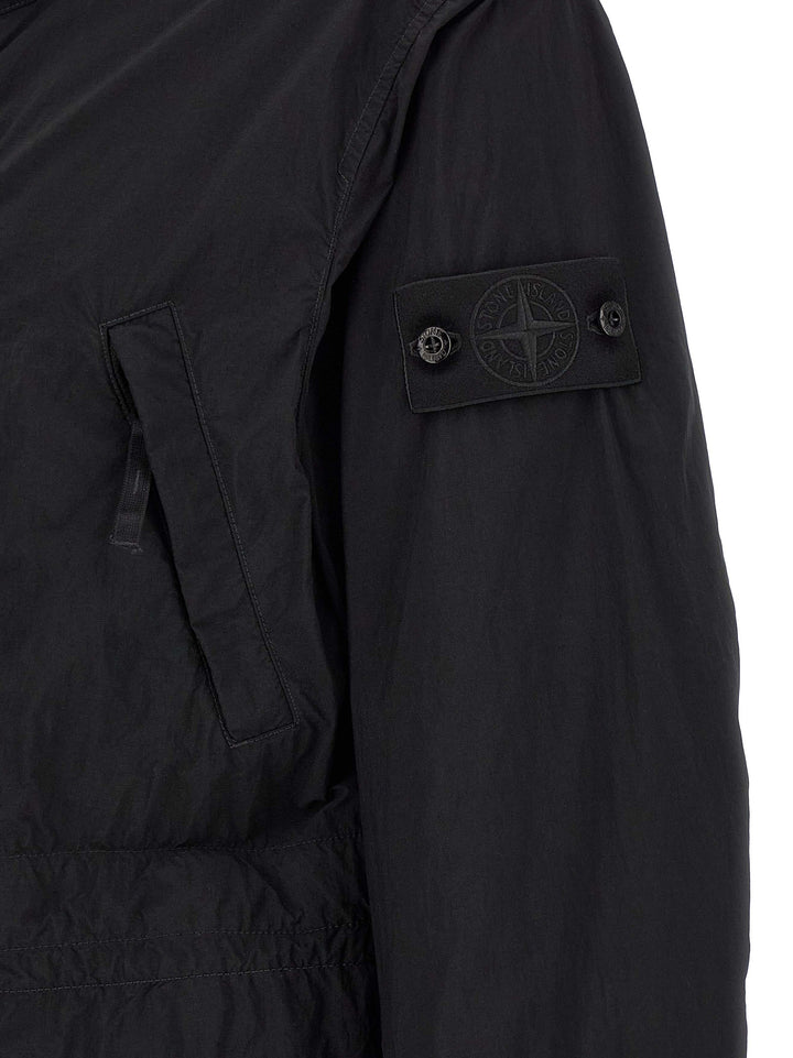 Stone Island Badge Stone Island Ghost Puffer Jackets - Nero | 884bc0766620506dbc76194777a359c1d7c3ab2c