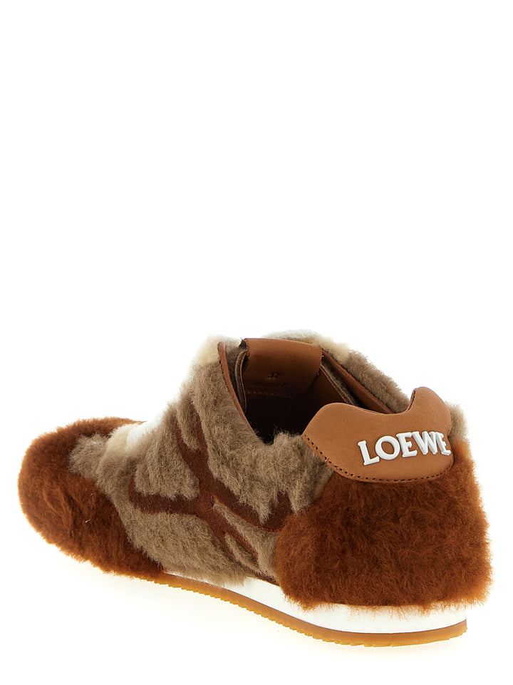 Loewe Ballet Runner 2.0 Sneakers - Marrone | 94cc05e403ee20bb7f74b110a49ce5842d7c9a63