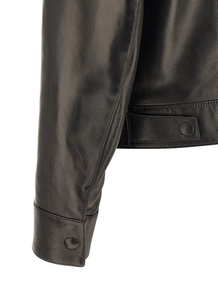 Tom Ford Blouson Nappa Puffer Jackets - Nero | e5b71b5fa0925ab53184a06c26deefe81278e93b