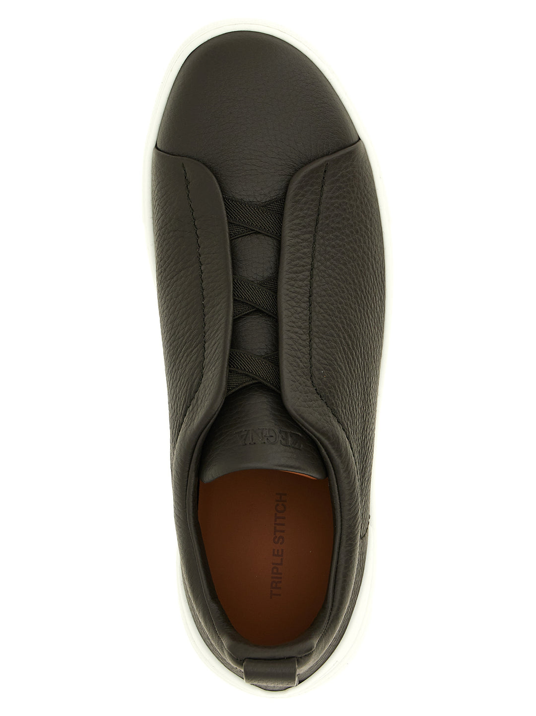 Zegna Triple Stitch Sneakers - Marrone | 22023aaa7d203c0022312581505b831c235eb5a8