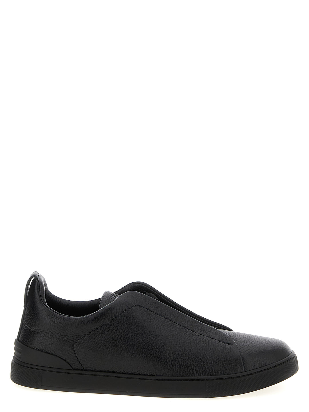 Zegna Triple Stitch Sneakers - Nero | 6a7484489086d91964f18de30e5610cab4edada0