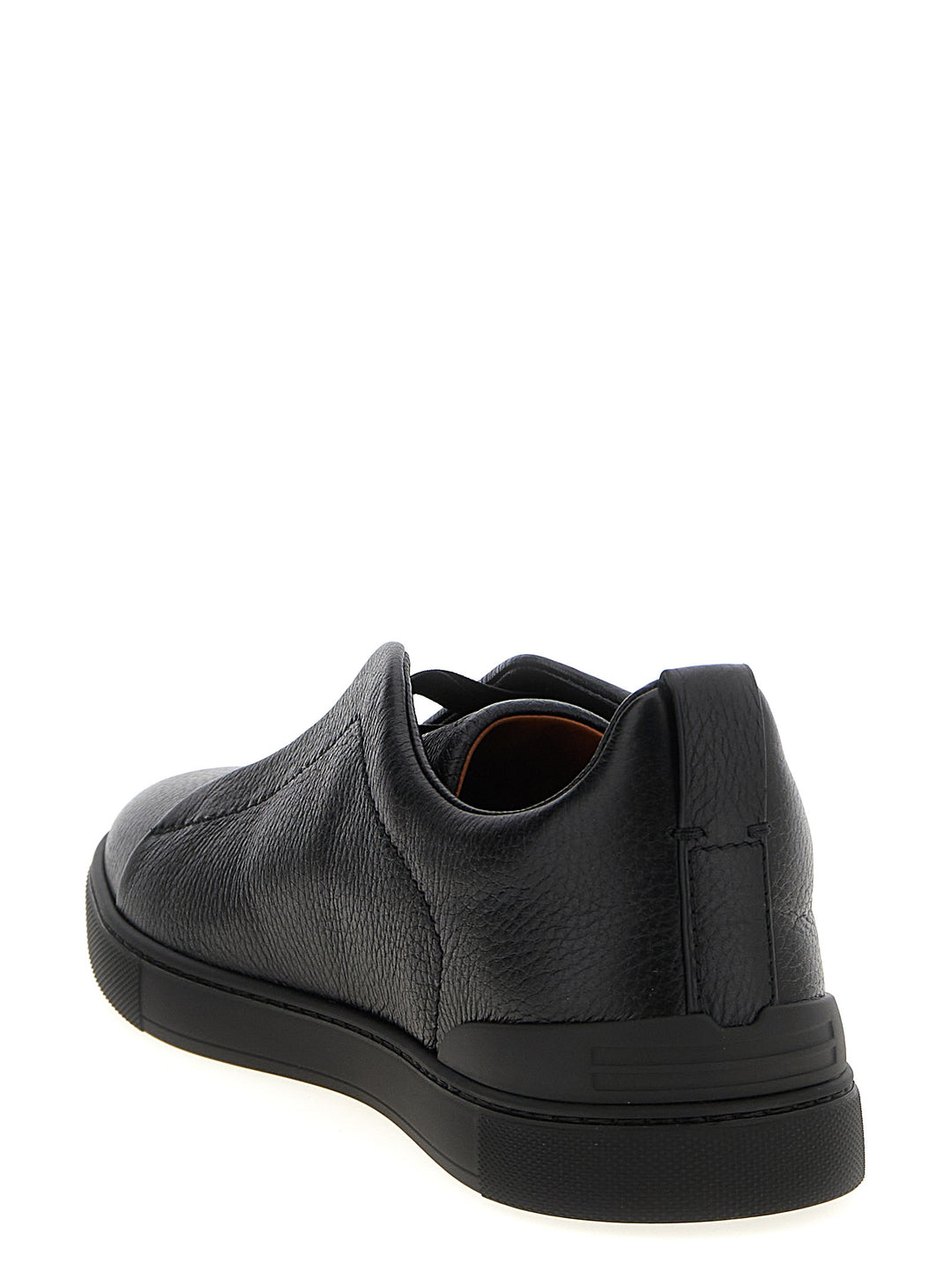 Zegna Triple Stitch Sneakers - Nero | 254eaf800d3ee9f0693592914dee96f1d23ef75f
