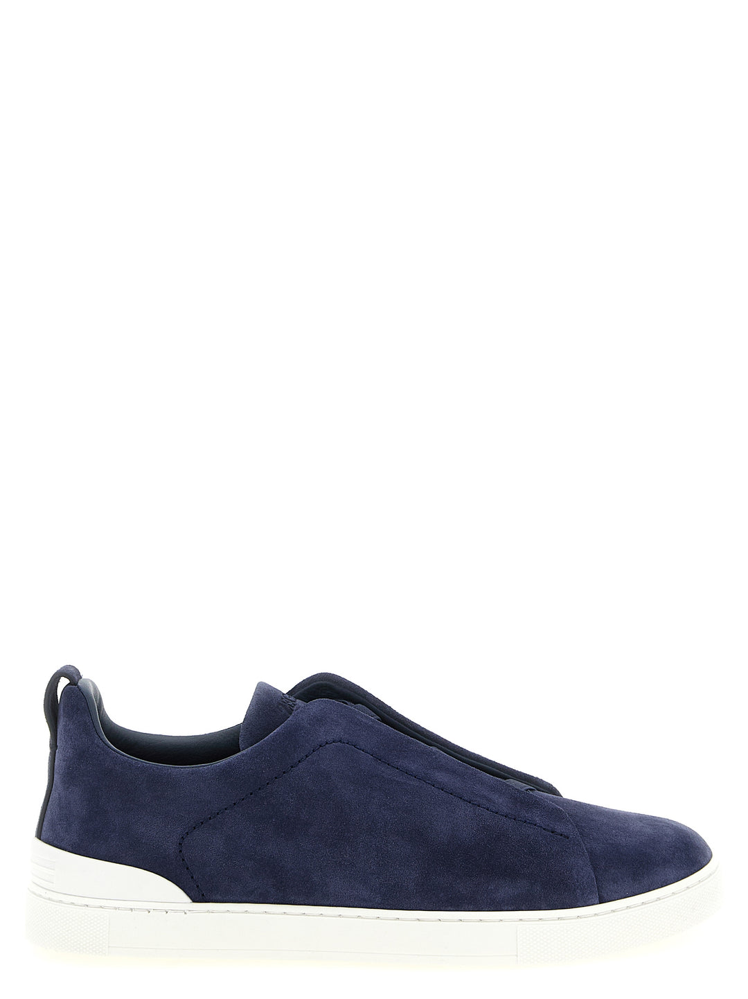 Zegna Triple Stitch Sneakers - Blu | ede9351a8f9451a15f9d4147e2a9920c556f01a9