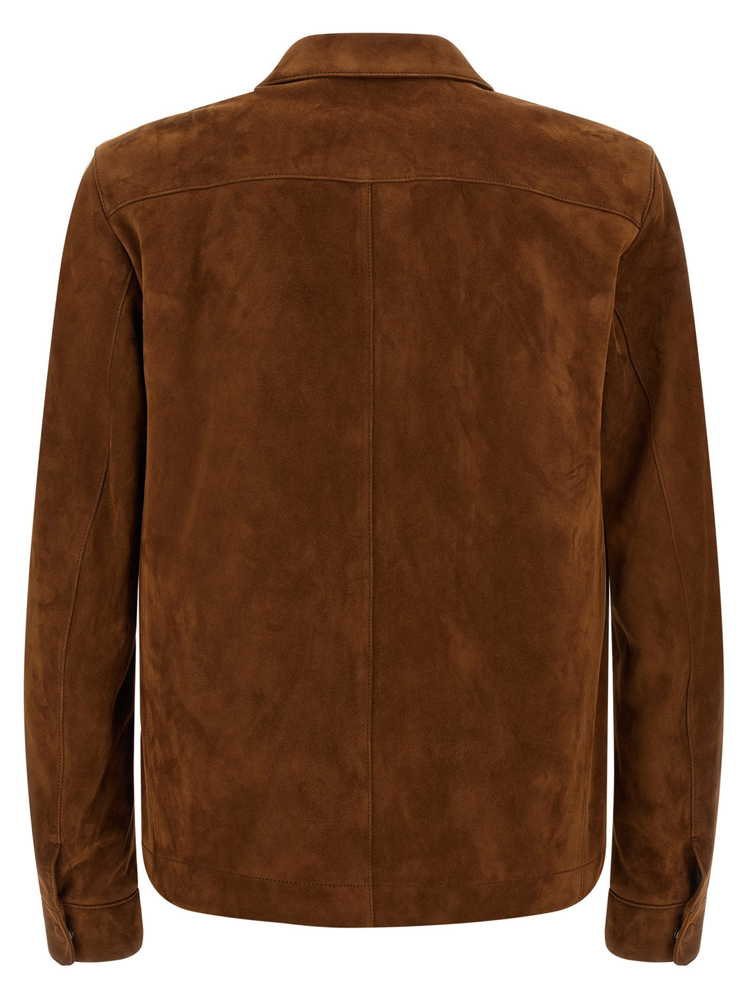 Tom Ford Suede Overshirt Puffer Jackets - Marrone | 64683d19c15496788bf6275ed05585b4e9afa0c8