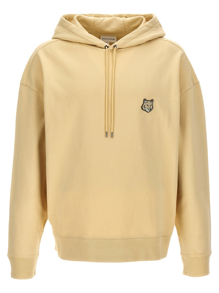 Maison Kitsune Bold Fox Head Felpe - Beige | 432680e79b4e4d20c9e42f76b381fad53725f81b