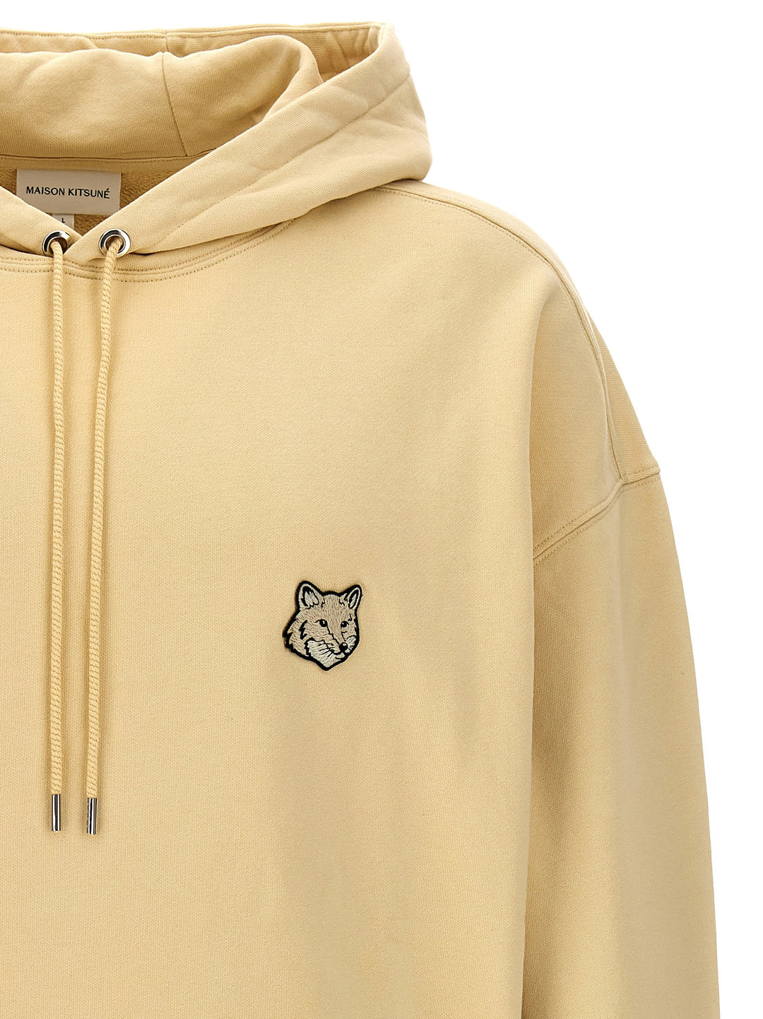 Maison Kitsune Bold Fox Head Felpe - Beige | cb6b67432e52b8393f04d58512d9e5df4bf5b521