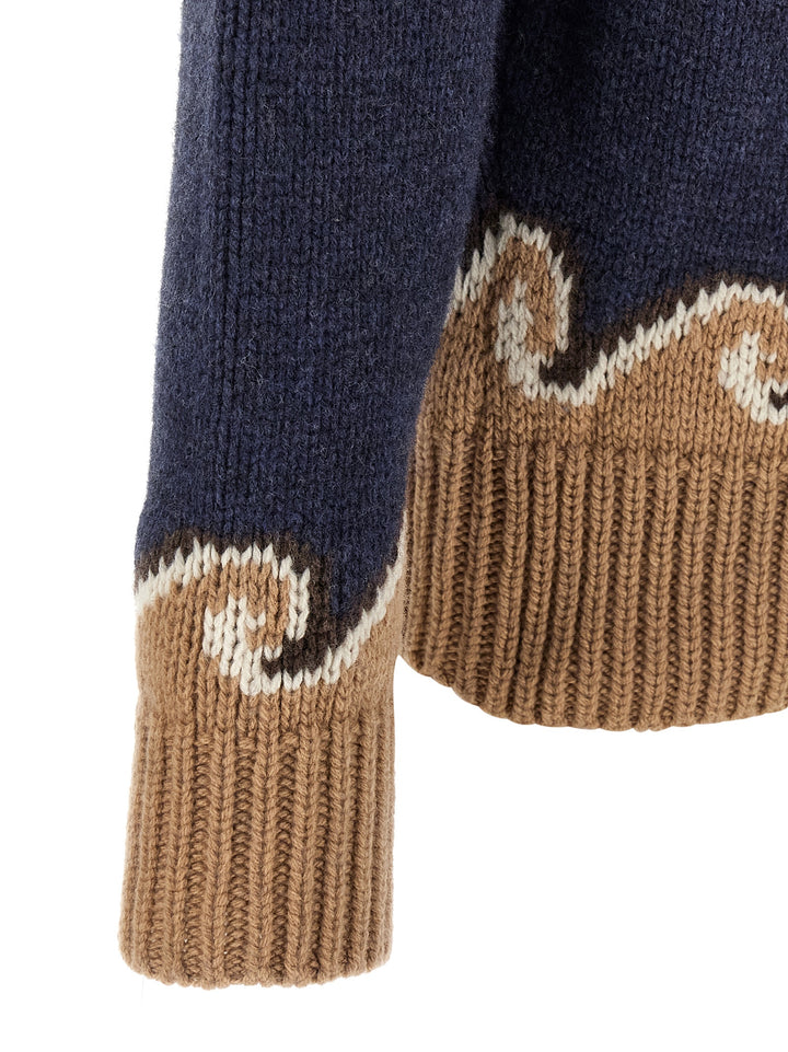 Alanui Sweet Winter Maglioni - Blu | af0f1c27ce742701295a6b8a9fc5be747a0bf718