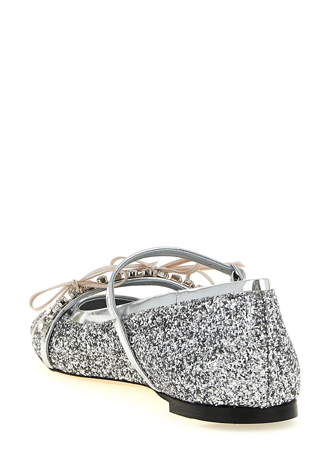 Jimmy Choo Loli Flat shoes - Silver | cc564f15f777979c8aafb1417591fa43ca7478b0