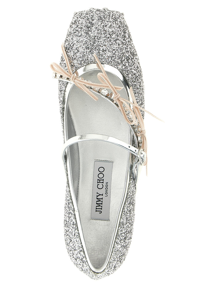 Jimmy Choo Loli Flat shoes - Silver | db8e14a207378c15a45a09be46d0246217d68d1b