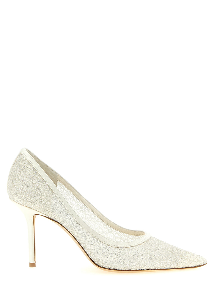 Jimmy Choo Love Decollete - Bianco | 3993fd06145f4c705fb639d8b4a8ae596b4452c4