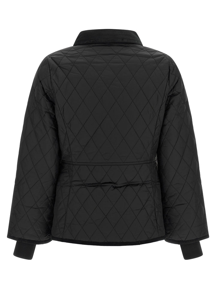 Barbour Beadnell Puffer Jackets - Nero | ccc9c21d16bb0271e2e537fba16887ca58e819a9