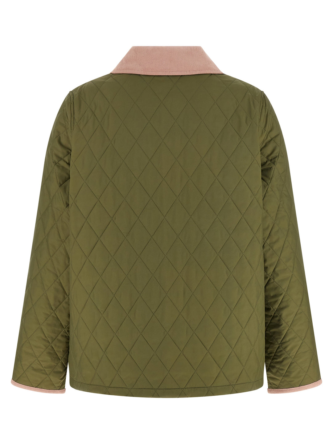 Barbour Liddesdale Cropped Icons Puffer Jackets - Verde | 10556083aecbc9361b9f5941fea2258db6b13698