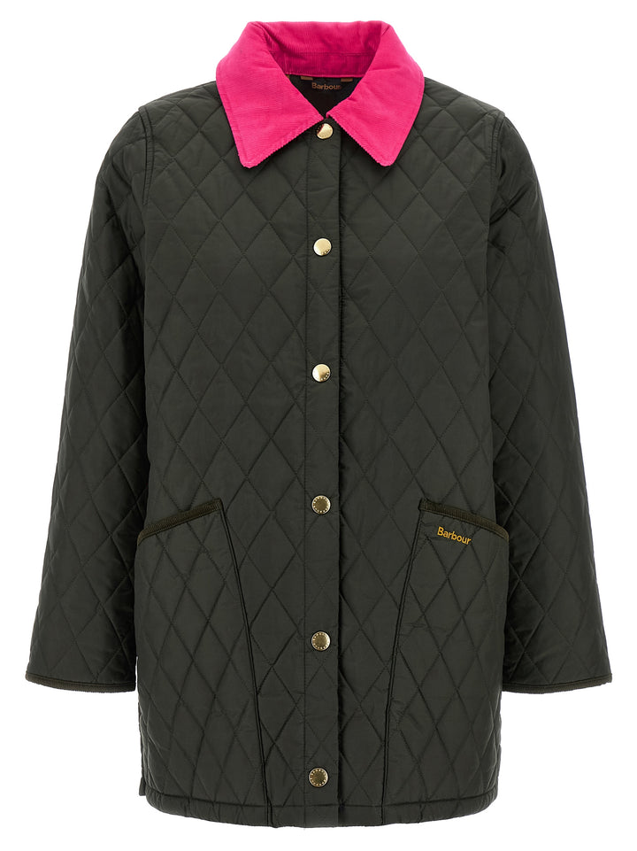 Barbour Icons Modern Puffer Jackets - Verde | 7a2960be66df86ba501aae525fe72de5d9e90a94