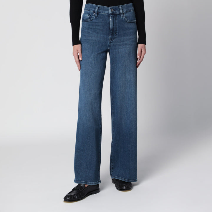 Frame Jeans Le Slim Palazzo En Denim Elástico Aubade