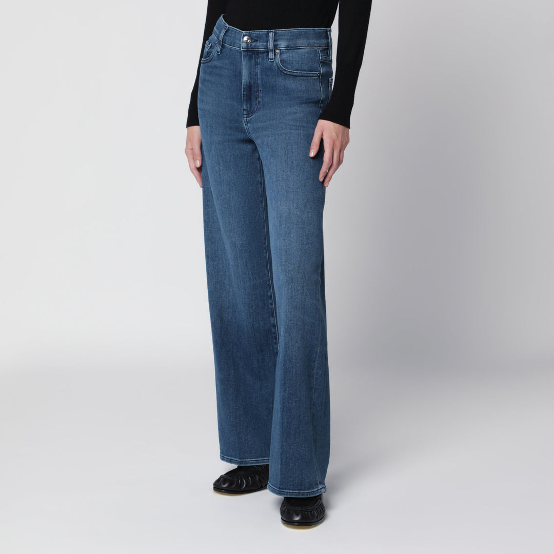 Frame Jeans Le Slim Palazzo En Denim Elástico Aubade