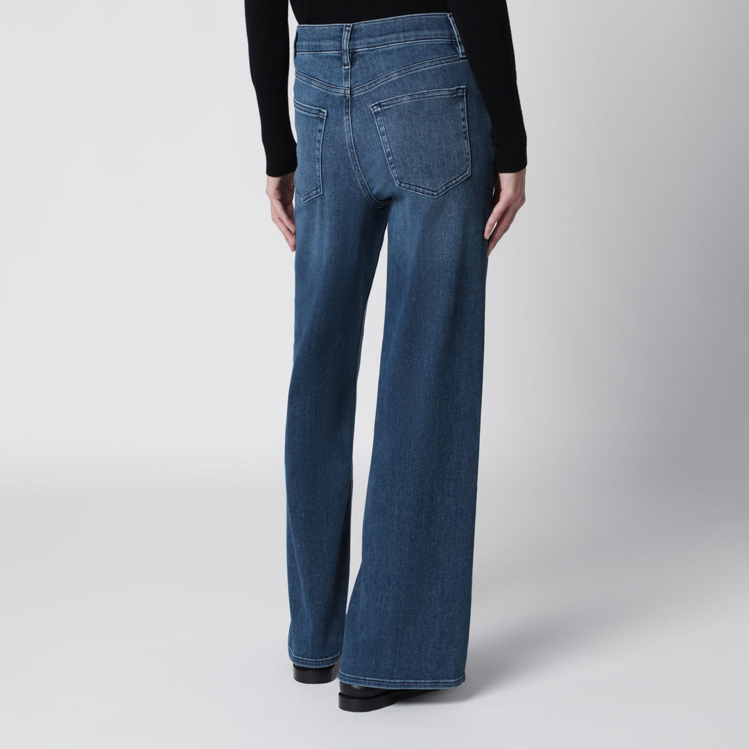 Frame Jeans Le Slim Palazzo En Denim Elástico Aubade