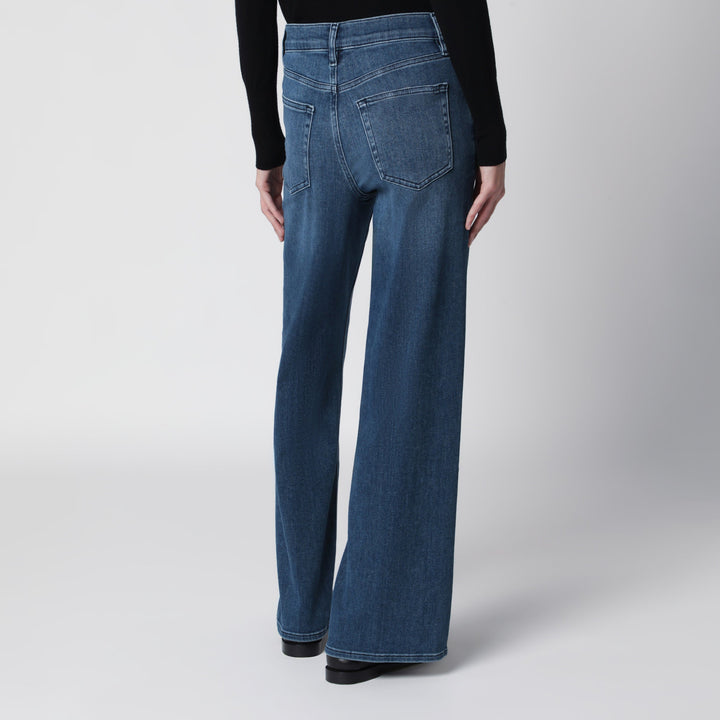 Frame Jeans Le Slim Palazzo En Denim Elástico Aubade