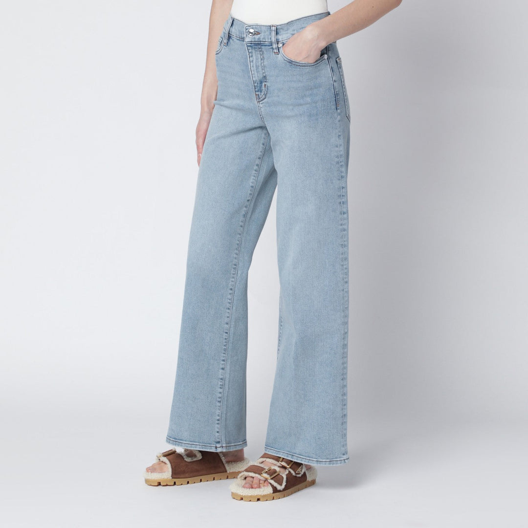 Frame Pantaloni - Celeste | 4b0d428b590e0b79f235278f74b0d2494a42289a
