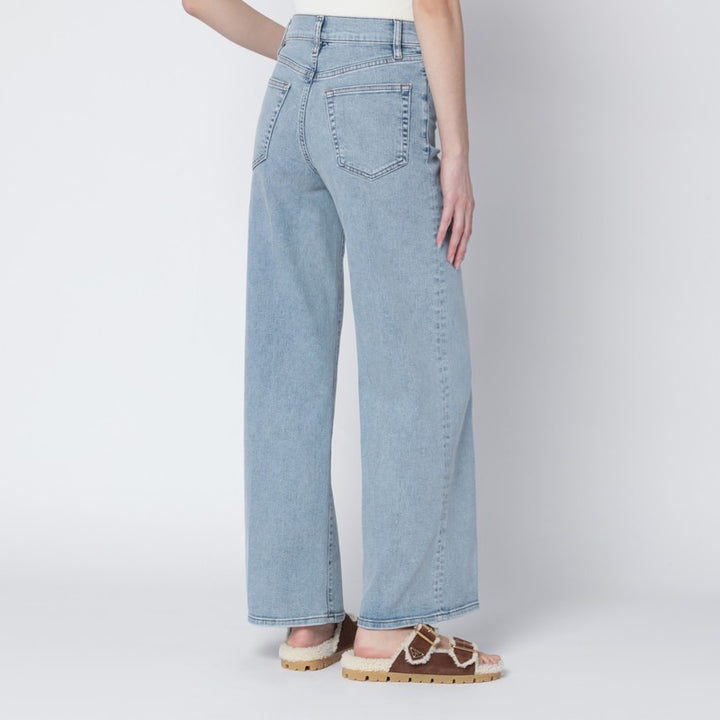 Frame Pantaloni - Celeste | 3c3c0a4859c335e53f767b99eb1a7df21a361f9d