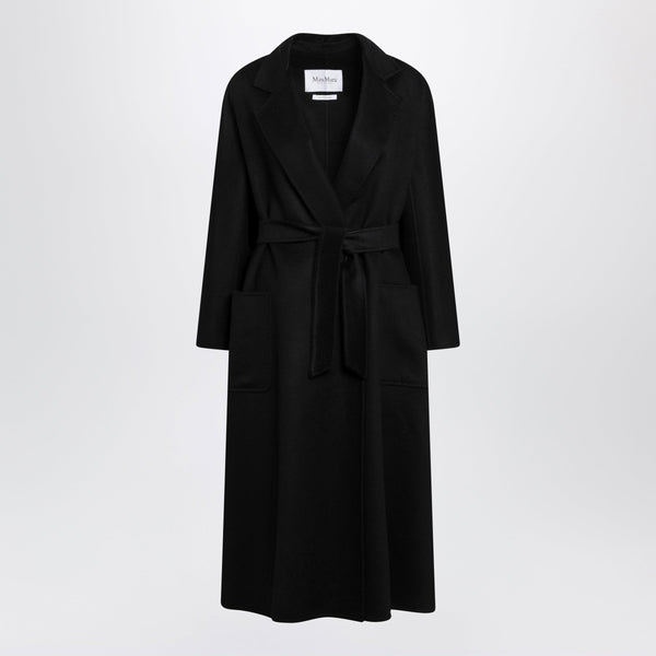 Black Ludmilla Icon Coat In Cashmere