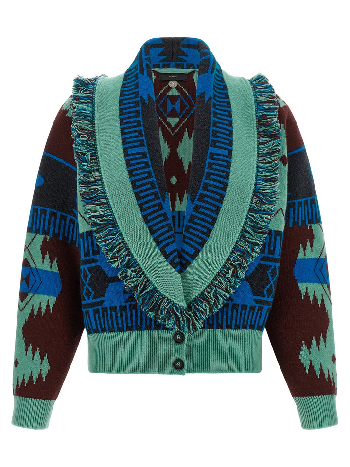 Alanui Icon Maglioni - Celeste | 216a85623a240b53f008b6266f3a824a8652fb4c