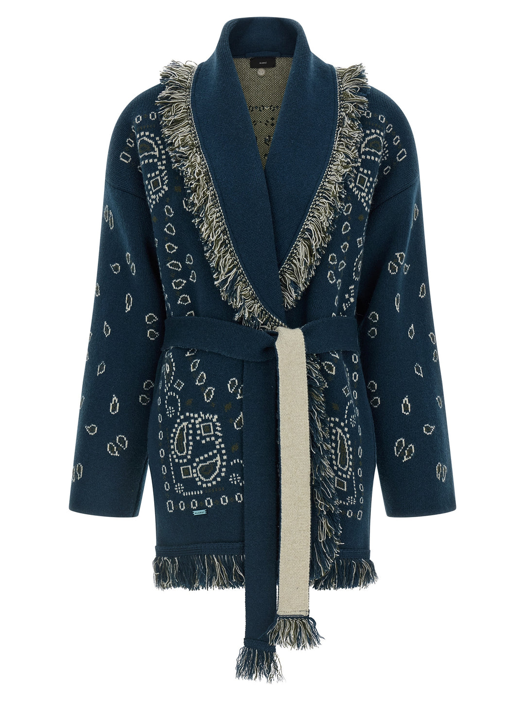 Alanui Bandana Maglioni - Blu | e087148344e6be59fd4439302dcc94940d222ffe