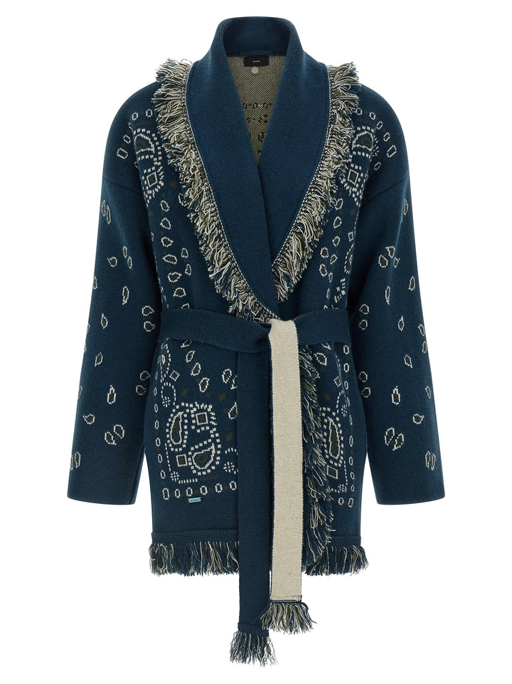 Alanui Bandana Maglioni - Blu | e087148344e6be59fd4439302dcc94940d222ffe