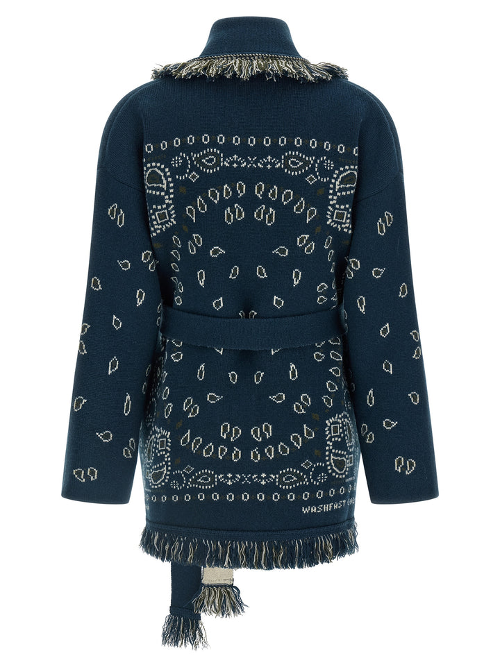 Alanui Bandana Maglioni - Blu | 06c0afe276cb7ae9dd6b7e925a708c95844b76c7